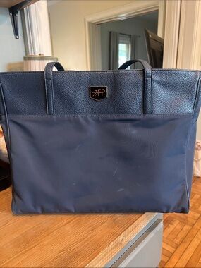 Freshly Picked navy blue diaper bag